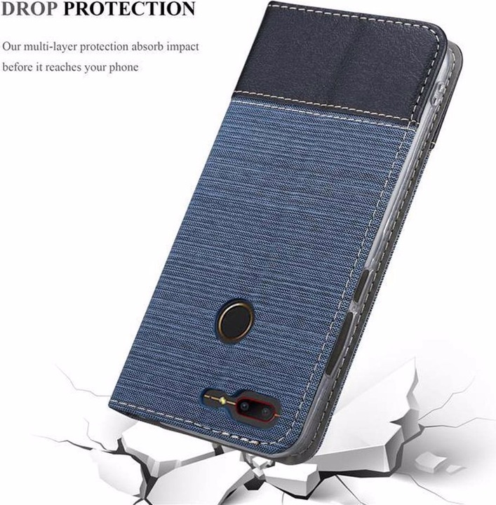 Image du produit Cadorabo Couverture look jeans Book (ZTE Nubia N3)