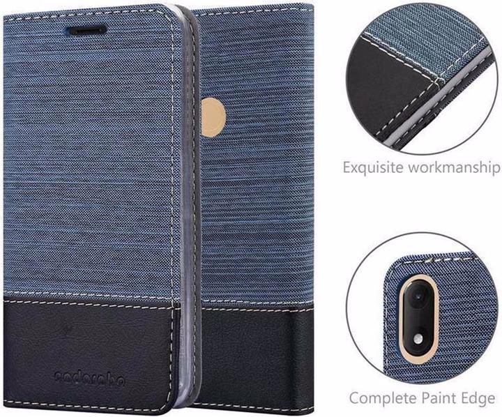 Productafbeelding Cadorabo Boek Jeans Optiek Cover (Wiko View Max)