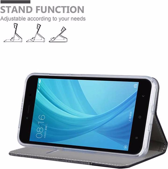 Productafbeelding Cadorabo Boek Jeans Optiek Cover (Xiaomi Redmi Note 5A Prime)
