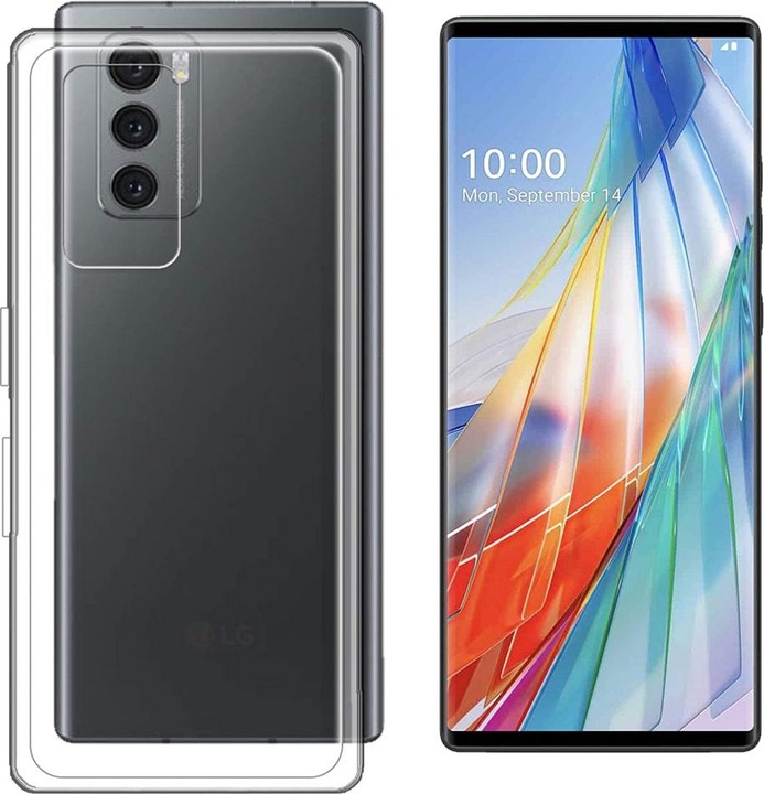 Produktbild Screenguard LG Wing Flexible TPU Clear Case (LG Wing)