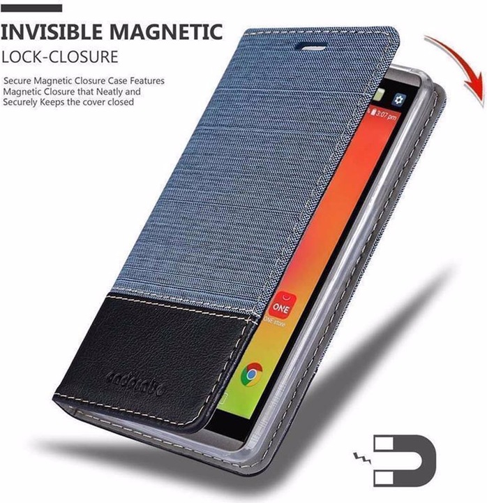 Produktbild Cadorabo Book Jeans Optik Cover (LG V20)