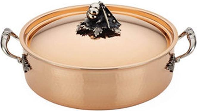 Ruffoni Opus Cupra Hapjespan met Deksel, 30cm (Cocotte + faitout, Acier inoxydable, Aluminium, Cuivre)