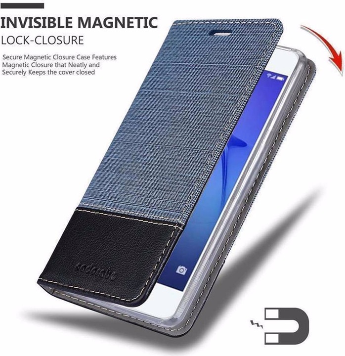 Produktbild Cadorabo Book Jeans Optik Cover (Honor 6A)