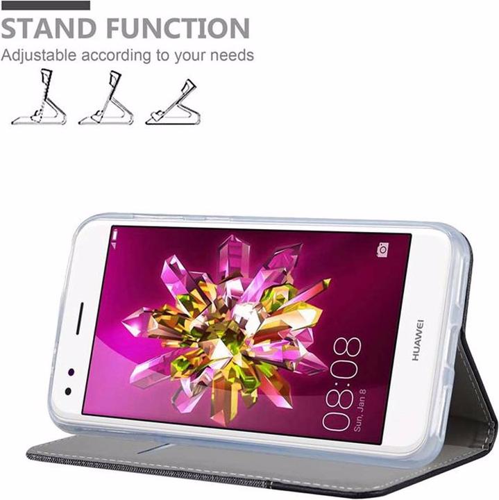 Produktbild Cadorabo Book Jeans Optik Cover (Huawei Enjoy 7)