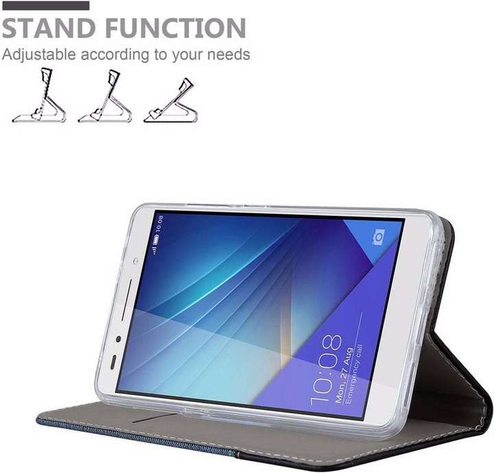 Actual product image Cadorabo Book Jeans Optics Cover (Honor 7)