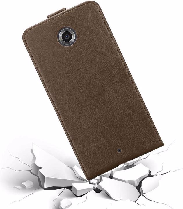 Actual product image Cadorabo Flip like Invisible Cover (Google Nexus 6)
