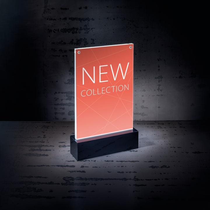 Produktbild Sigel Ice Tischaufsteller LED luminous (A5)