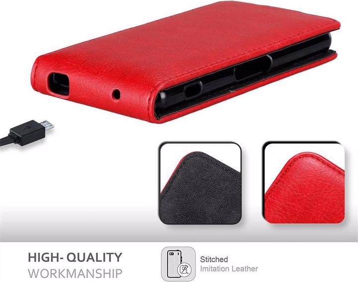 Actual product image Cadorabo Flip like Invisible Cover (Sony Xperia Z3 Compact)