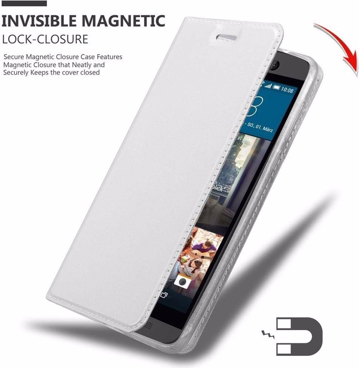 Actual product image Cadorabo Book Classy Style Cover (HTC One M9)