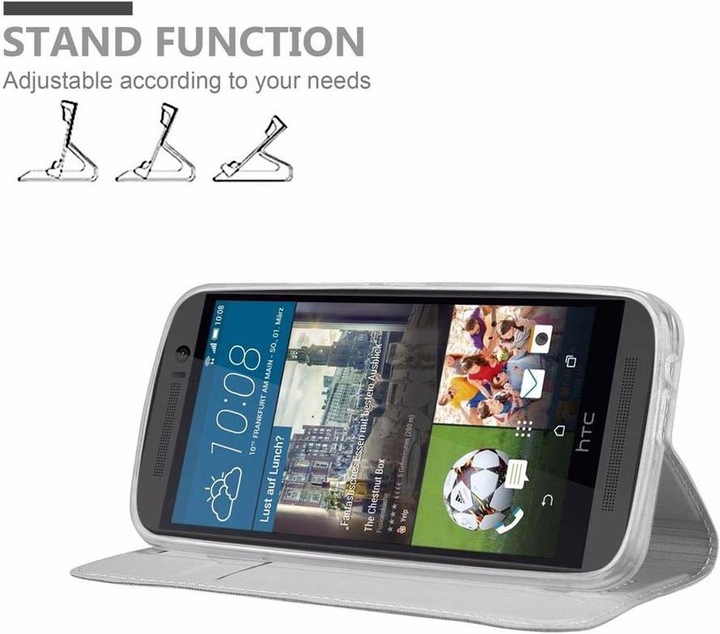 Actual product image Cadorabo Book Classy Style Cover (HTC One M9)