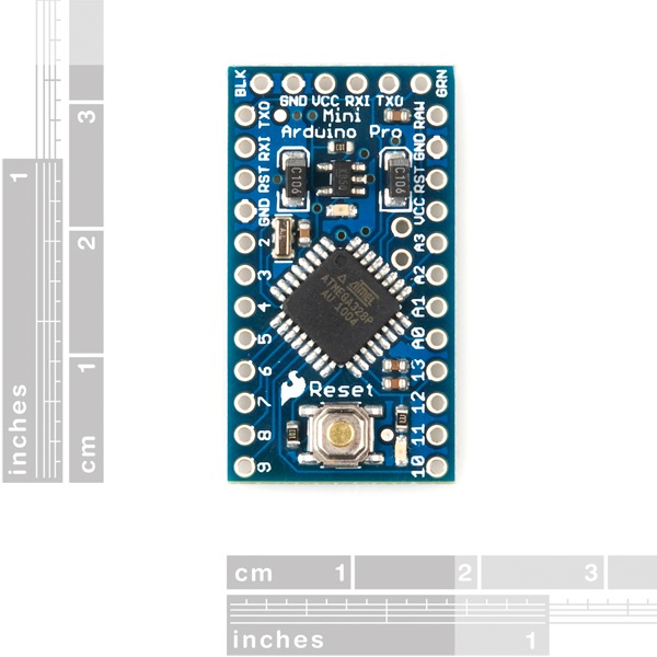 Produktbild SparkFun Arduino Pro Mini 328 5V/16Mhz (Steuerung)