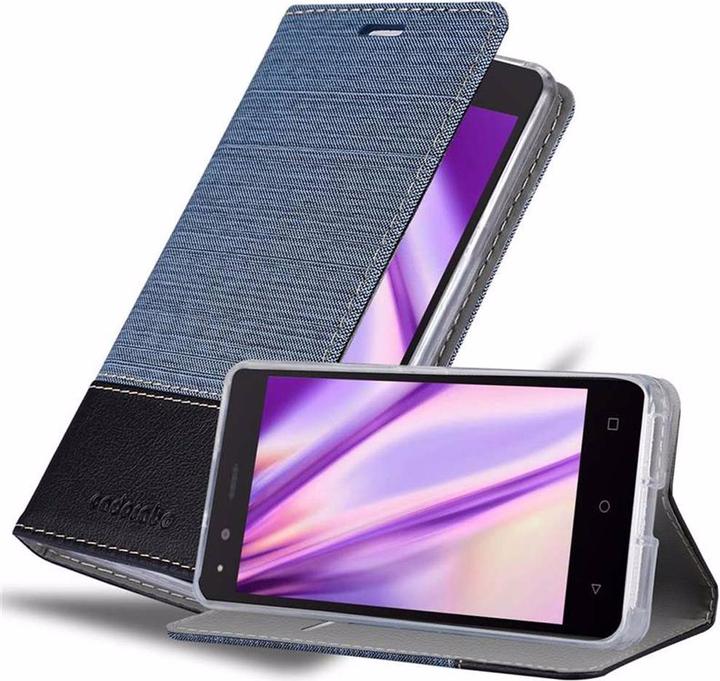 Actual product image Cadorabo Book Jeans Optics Cover (BQ Aquaris M5)