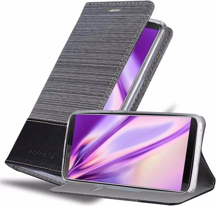 Produktbild Cadorabo Book Jeans Optik Cover (Samsung Galaxy J3)