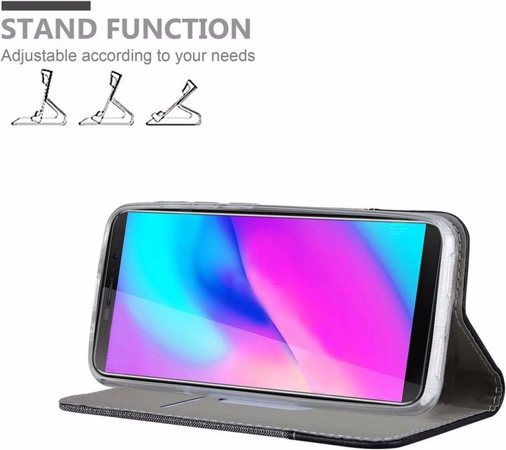Produktbild Cadorabo Book Jeans Optik Cover (Samsung Galaxy J3)
