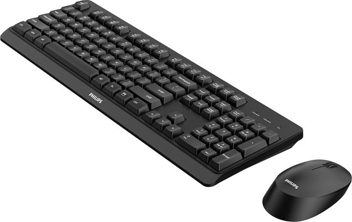 Image du produit Philips 3000 series SPT6307BL/00 clavier souris incluse RF sans fil noir (Anglais-international, Sans fil)
