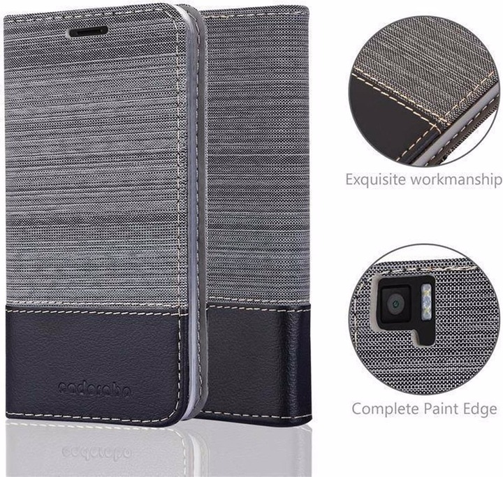 Produktbild Cadorabo Book Jeans Optik Cover (BQ Aquaris M5)