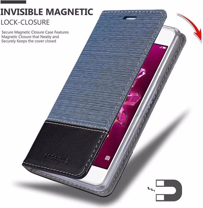 Immagine prodotto Cadorabo Copertina del libro Jeans Optics (Huawei Enjoy 7)