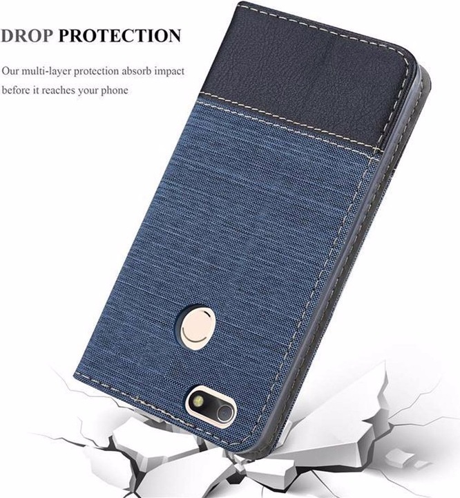 Immagine prodotto Cadorabo Copertina del libro Jeans Optics (Huawei Enjoy 7)