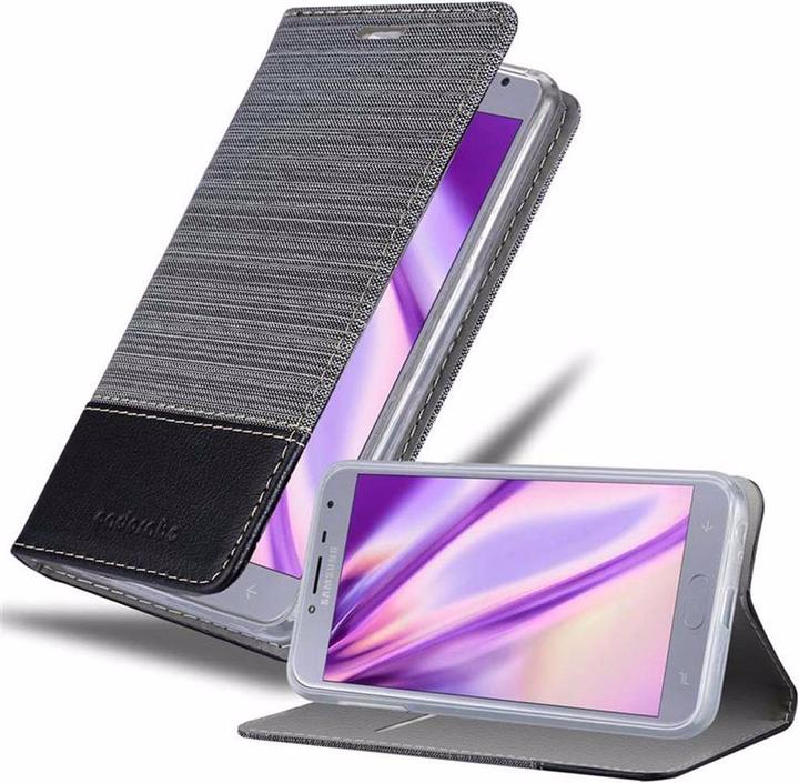 Actual product image Cadorabo Book Jeans Optics Cover (Samsung Galaxy J4 (2018))