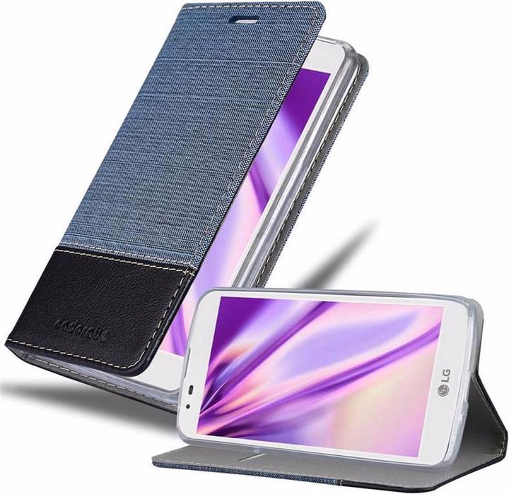 Produktbild Cadorabo Book Jeans Optik Cover (LG K7)