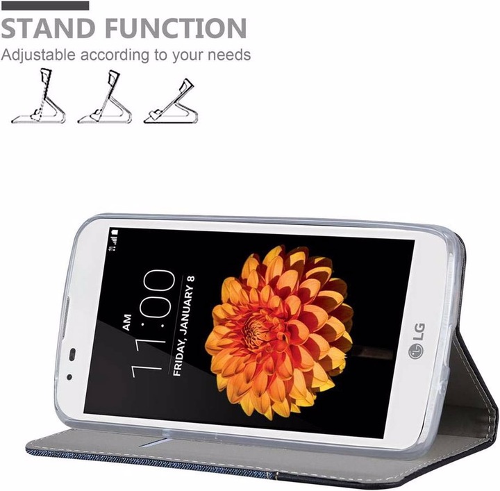 Actual product image Cadorabo Book Jeans Optics Cover (LG K7)