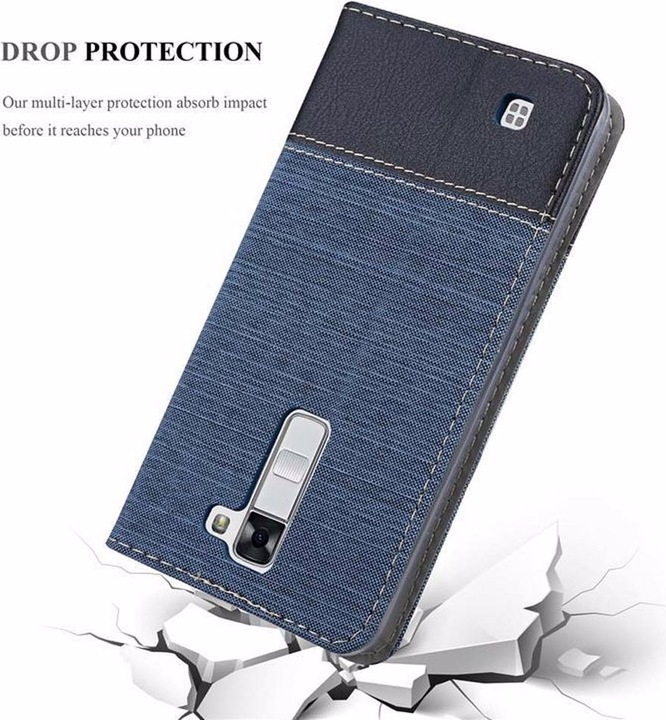 Actual product image Cadorabo Book Jeans Optics Cover (LG K7)