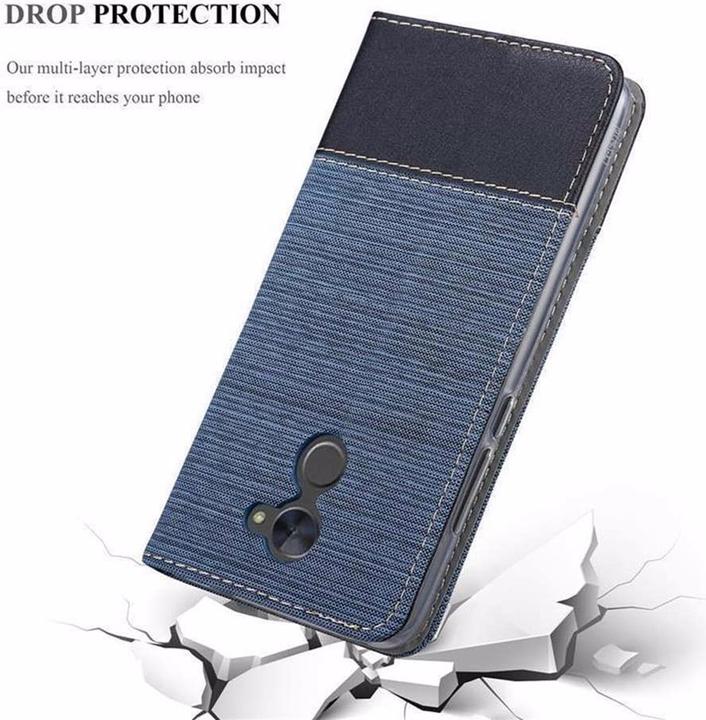 Actual product image Cadorabo Book Jeans Optics Cover (Huawei Enjoy 7 Plus)