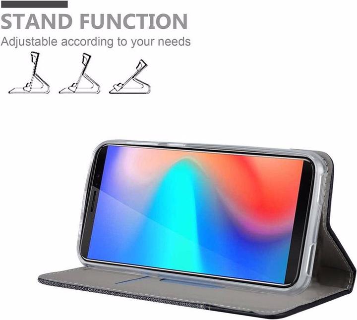 Produktbild Cadorabo Book Jeans Optik Cover (Samsung Galaxy J3 Pro)