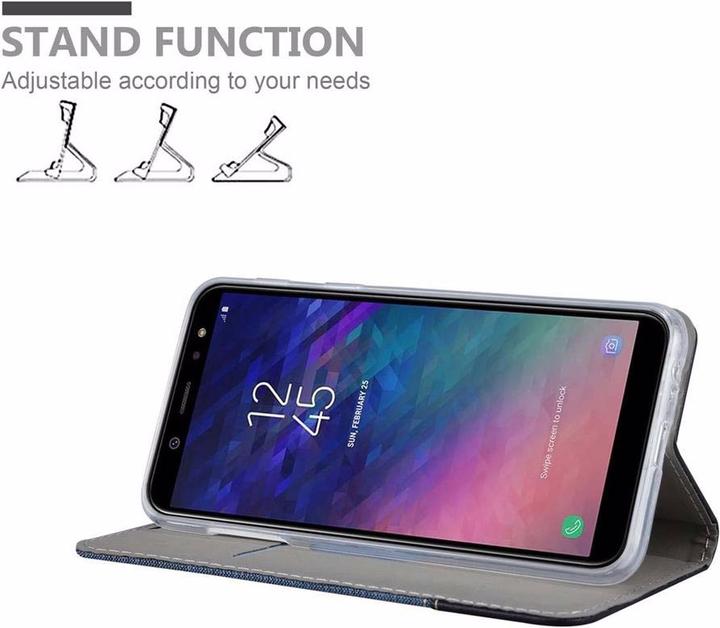Image du produit Cadorabo Couverture look jeans Book (Samsung Galaxy A6+)