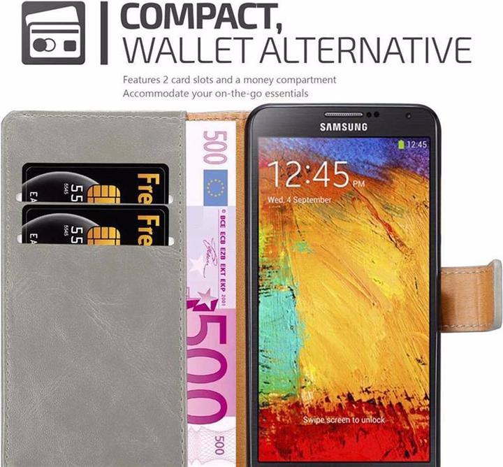 Actual product image Cadorabo Book Luxury Cover (Samsung Galaxy Note 3 Neo)