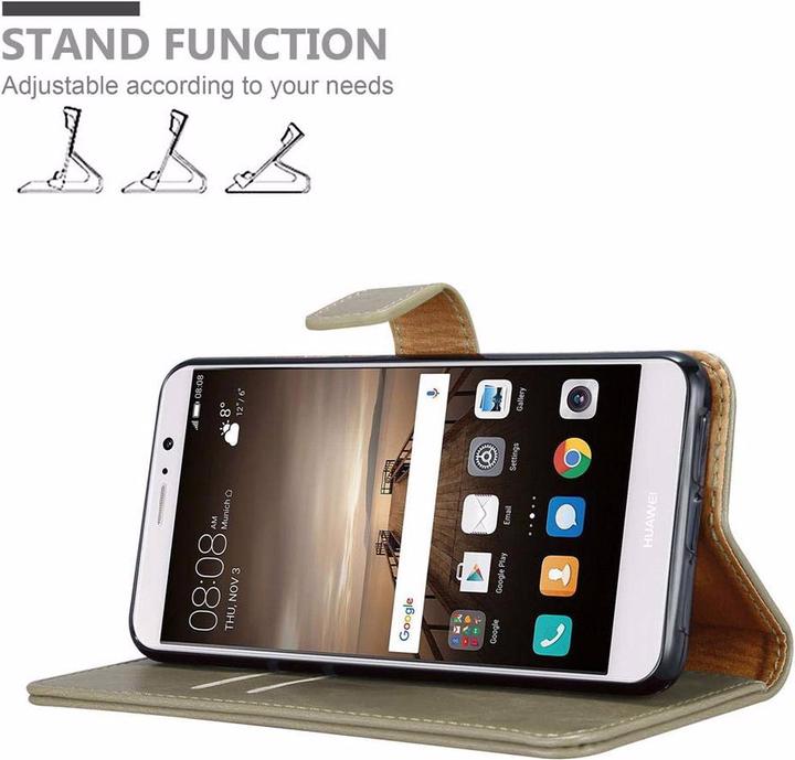 Actual product image Cadorabo Book Luxury Cover (Mate 9)
