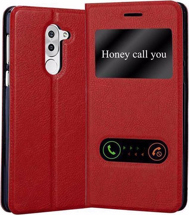 Produktbild Cadorabo Book mit View Doppelfenster Cover (Honor 6X, Huawei Mate 9 Lite, Huawei GR5)