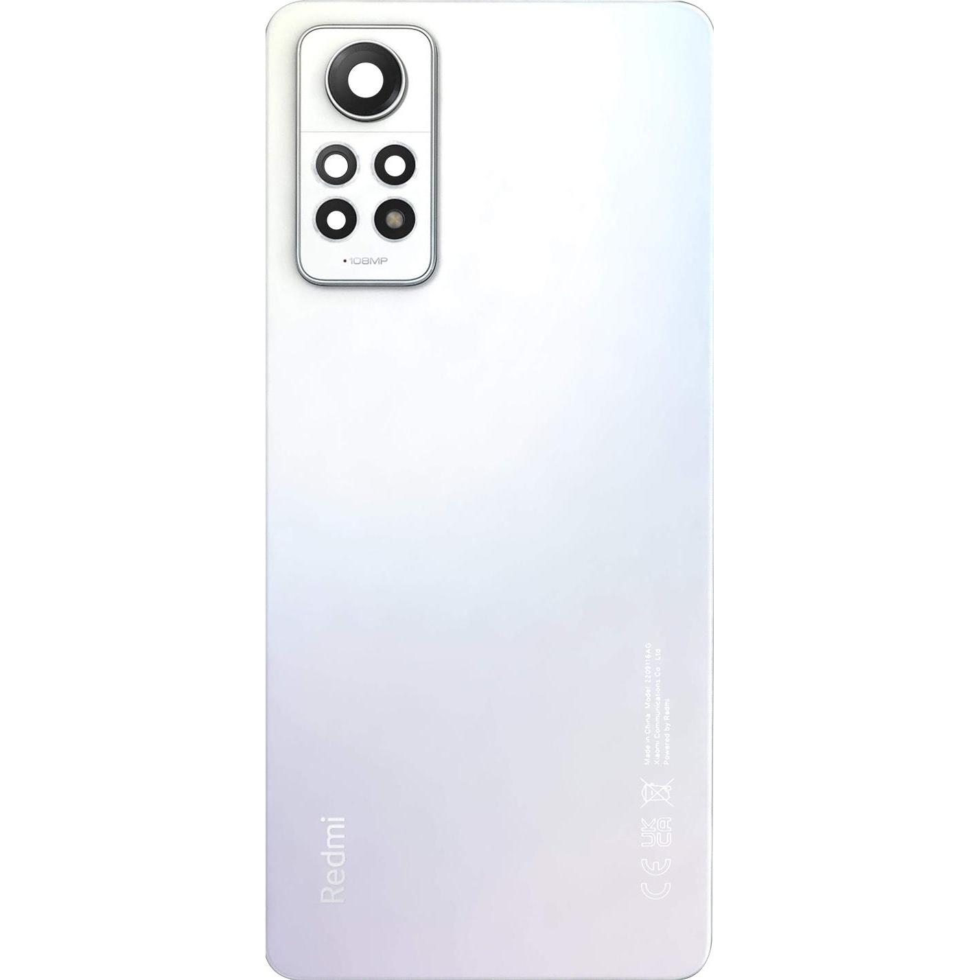Xiaomi Akkudeckel für Redmi Note 12 Pro 4G Fleece Original Service Pack, Mobilgerät Ersatzteile, Weiss