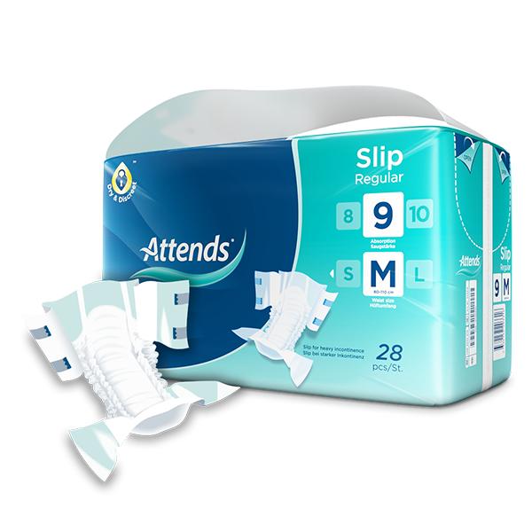 Actual product image Attends Active briefs (28 x, M, Large plus, Large)