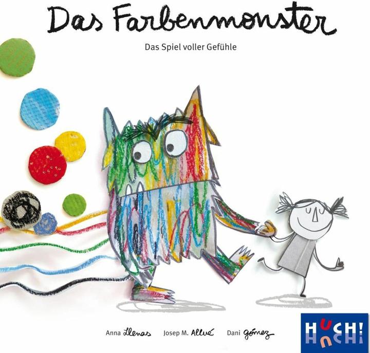 Actual product image The Colour Monster (German)