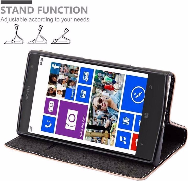Produktbild Cadorabo Book X-Wallet Cover (Nokia Lumia 1020)