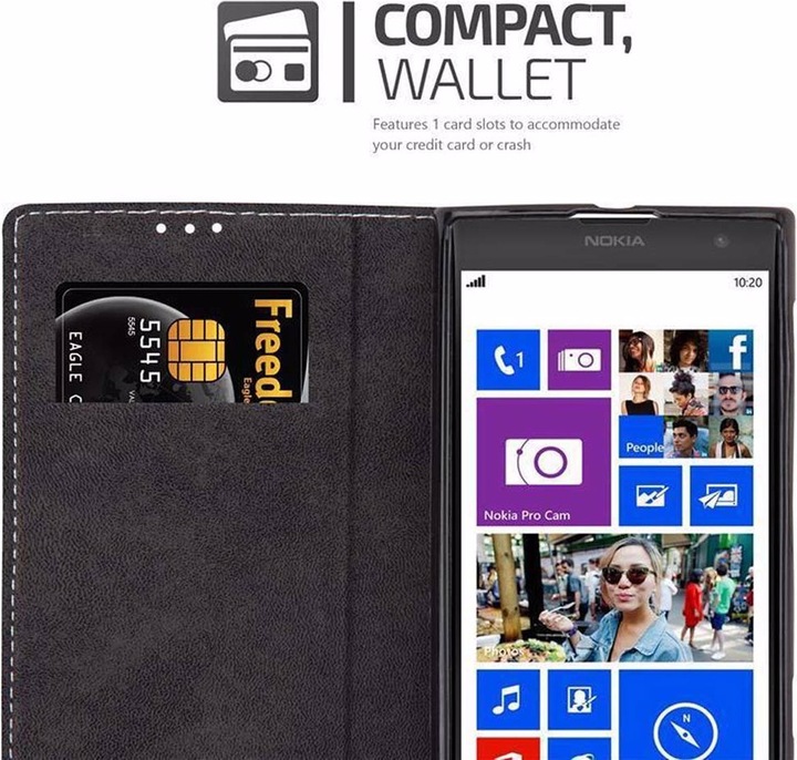 Produktbild Cadorabo Book X-Wallet Cover (Nokia Lumia 1020)