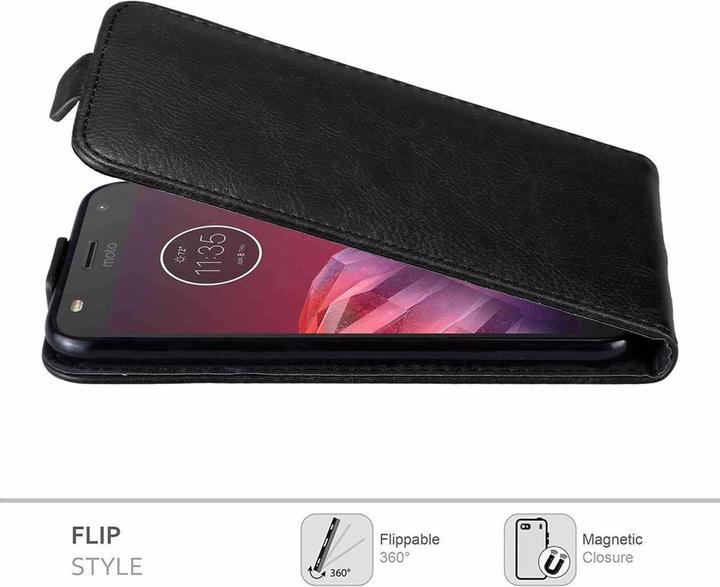 Actual product image Cadorabo Flip like Invisible Cover (Motorola Moto Z2 Play)