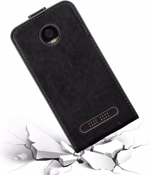 Actual product image Cadorabo Flip like Invisible Cover (Motorola Moto Z2 Play)