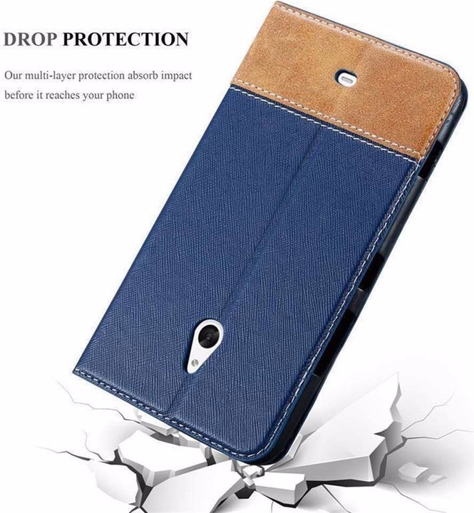 Actual product image Cadorabo Book X Wallet Cover (Nokia Lumia 1320)