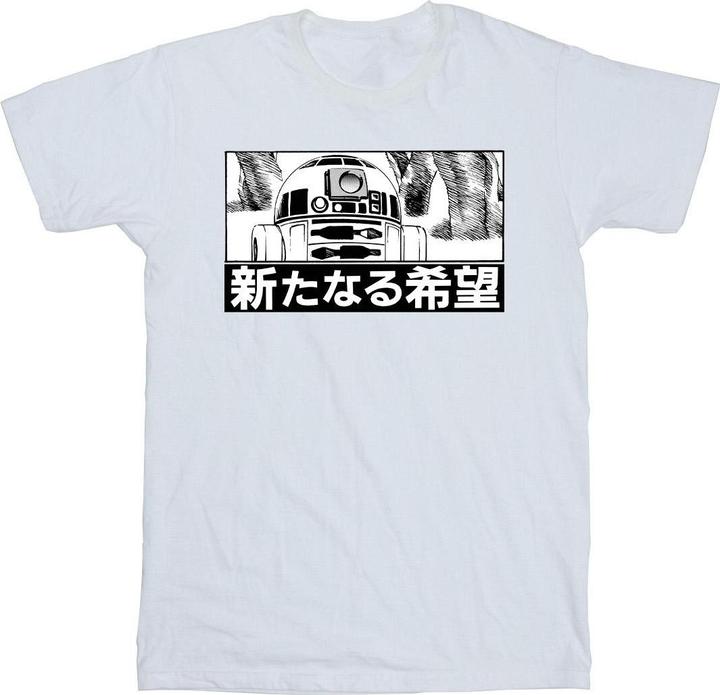 Image du produit Star Wars - T-shirt R2D2 JAPANESE - Garçon (140, 146)