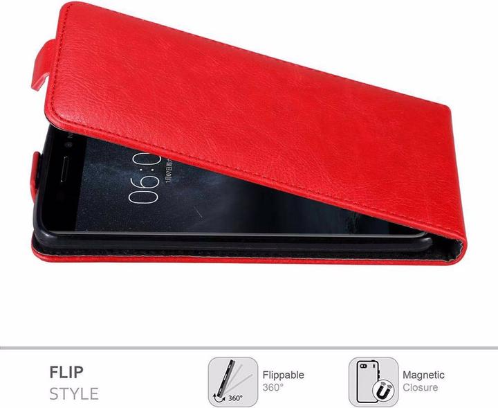 Actual product image Cadorabo Flip like Invisible Cover (Nokia 6)