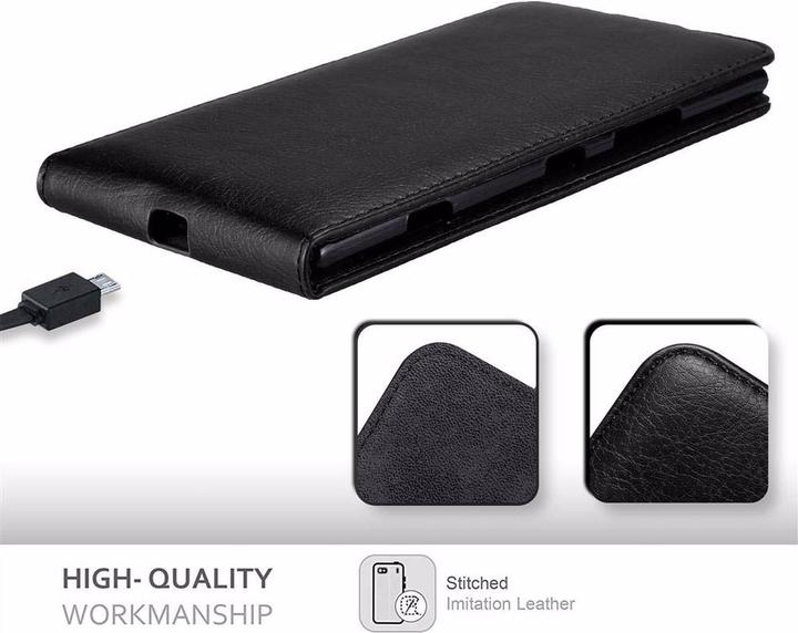 Productafbeelding Cadorabo Flip als onzichtbaar deksel (Nokia Lumia 1520)