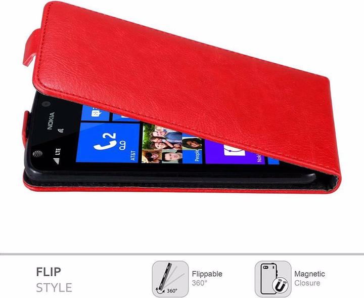 Productafbeelding Cadorabo Flip als onzichtbaar deksel (Nokia Lumia 925)