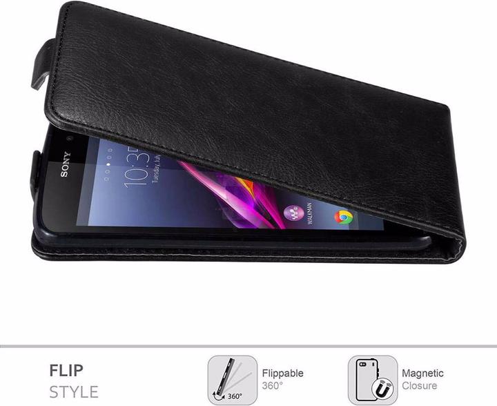 Actual product image Cadorabo Flip like Invisible Cover (Sony Xperia Z1)