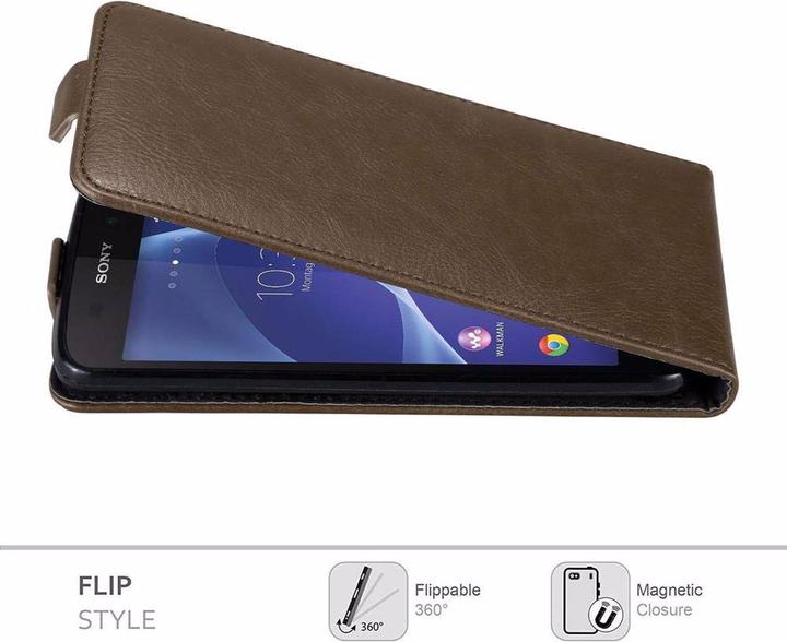 Actual product image Cadorabo Flip like Invisible Cover (Sony Xperia Z2)