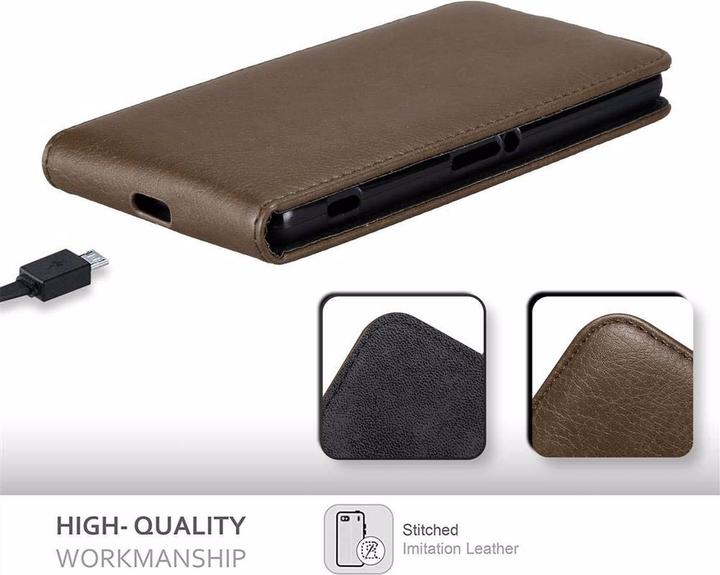 Actual product image Cadorabo Flip like Invisible Cover (Sony Xperia Z2)