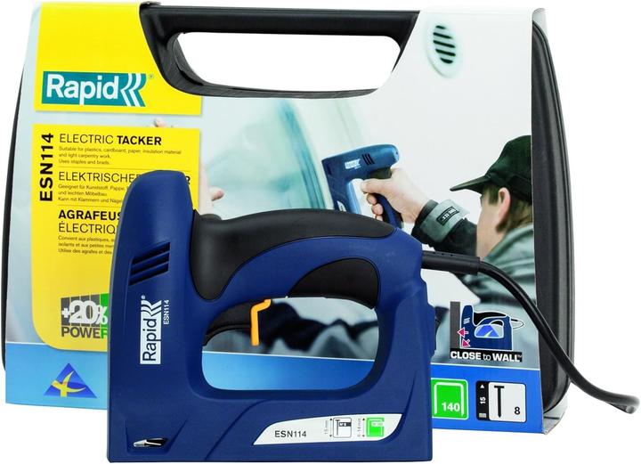 Image du produit Rapid ESN114 Agrafeuse électrique (Pistolet à clous)