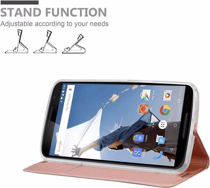 Actual product image Cadorabo Book Classy Style Cover (LG Nexus 6)