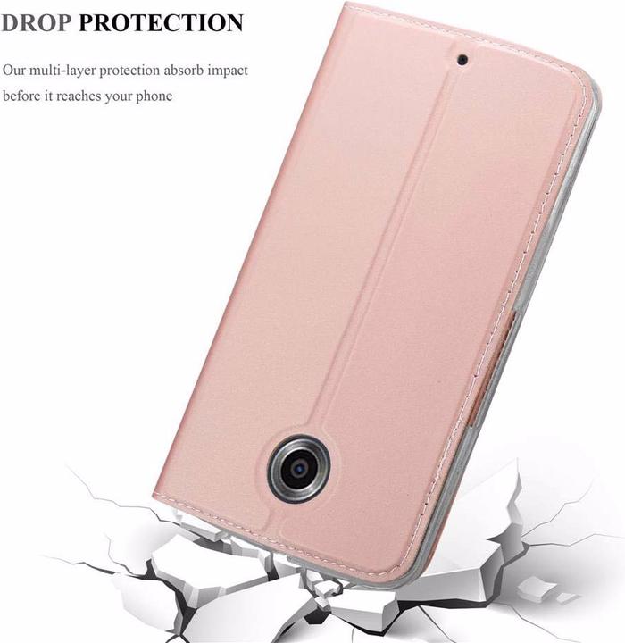 Actual product image Cadorabo Book Classy Style Cover (LG Nexus 6)